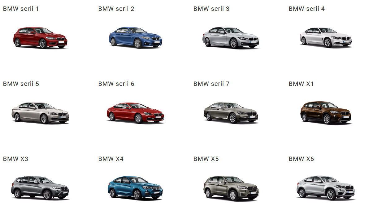 Modele BMW